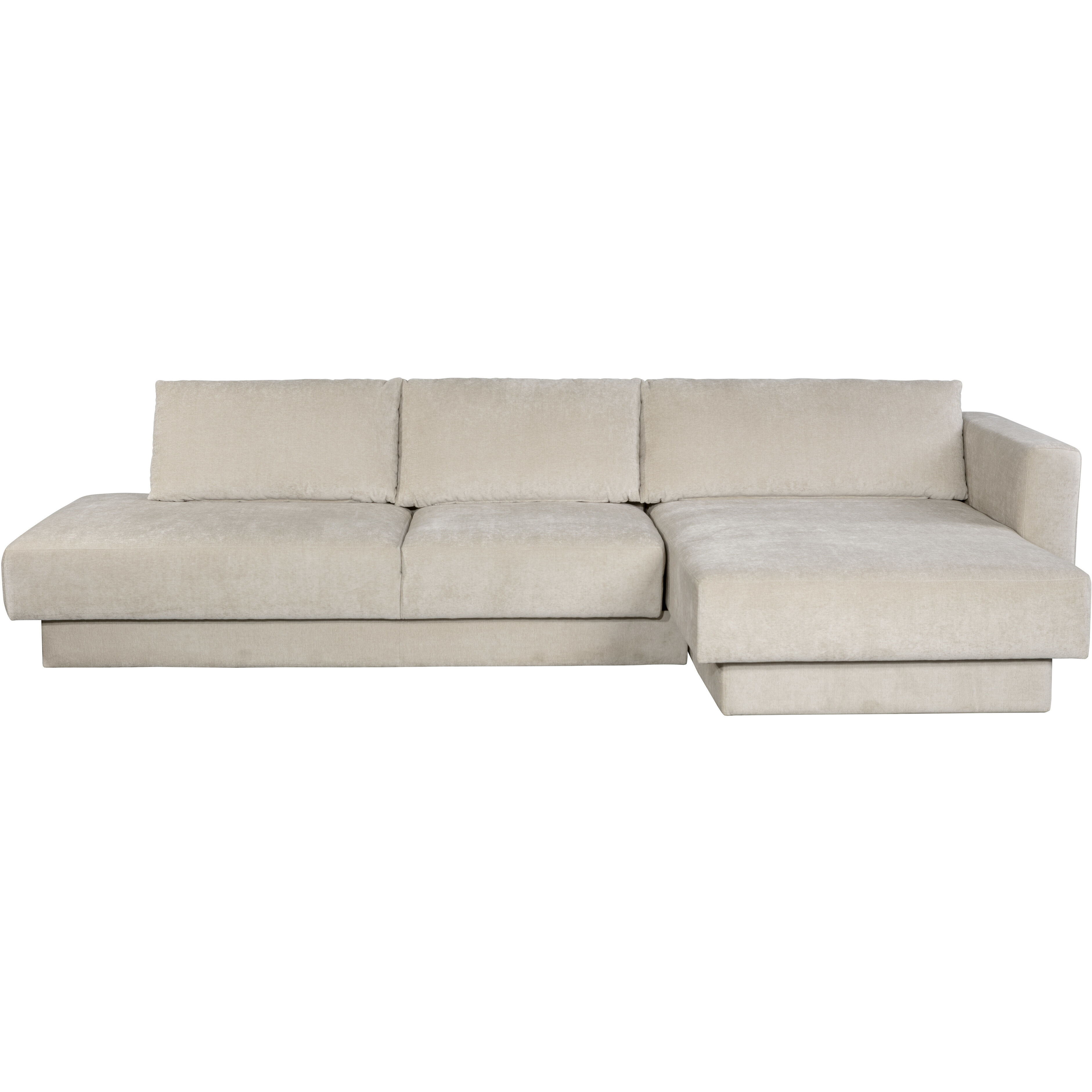 Tecoma Danny Cream Sofa Chaise, RAF